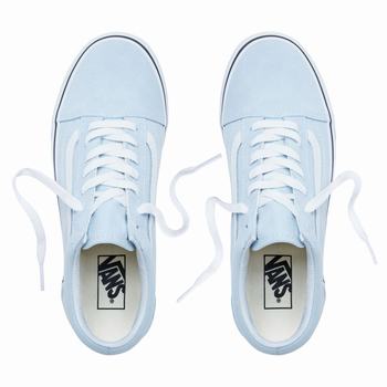 Damske Tenisky Vans Old Skool Modre/Biele VA82TDJFZ